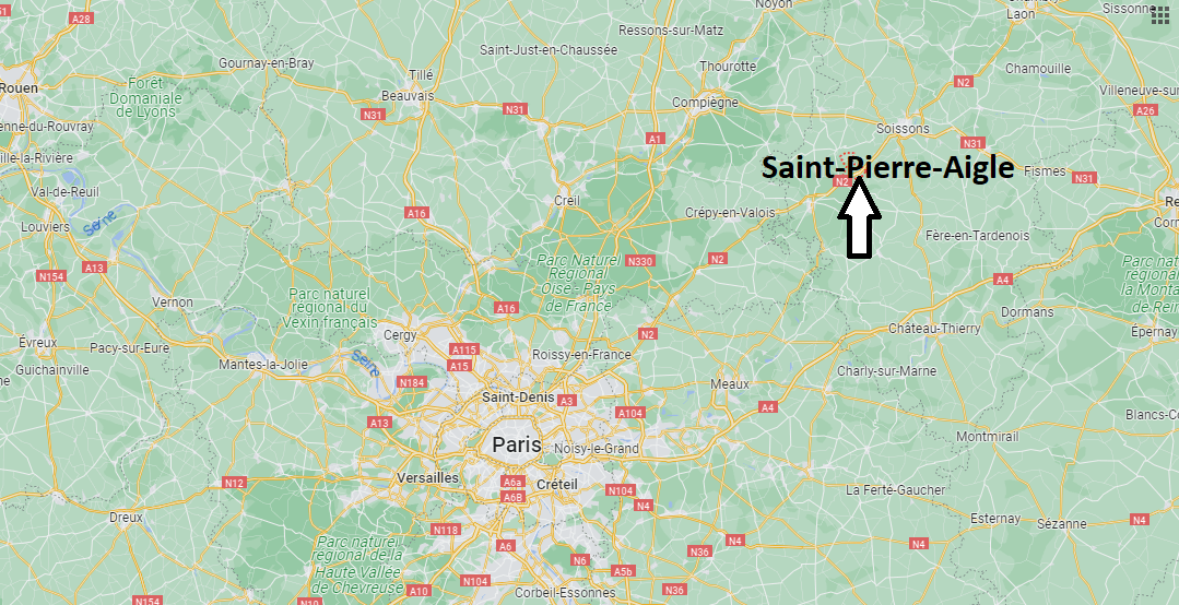 Où se trouve Saint-Pierre-Aigle