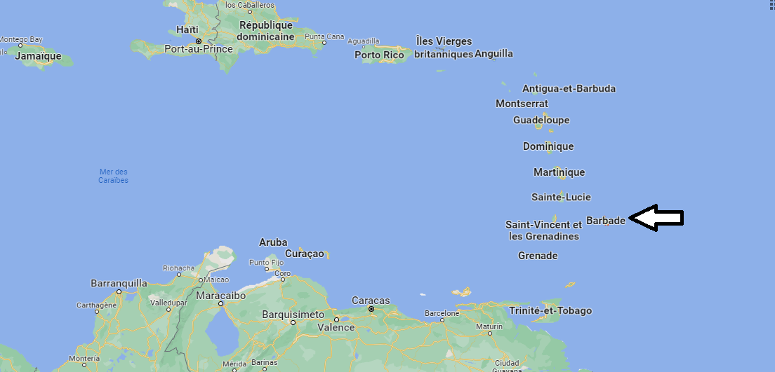 Sur quel continent se trouve la Barbade
