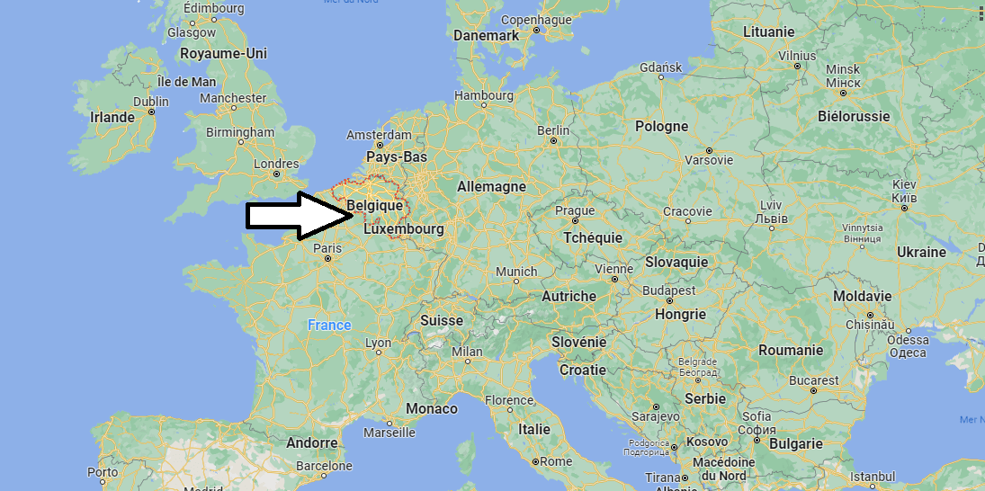 Sur quel continent se trouve la Belgique