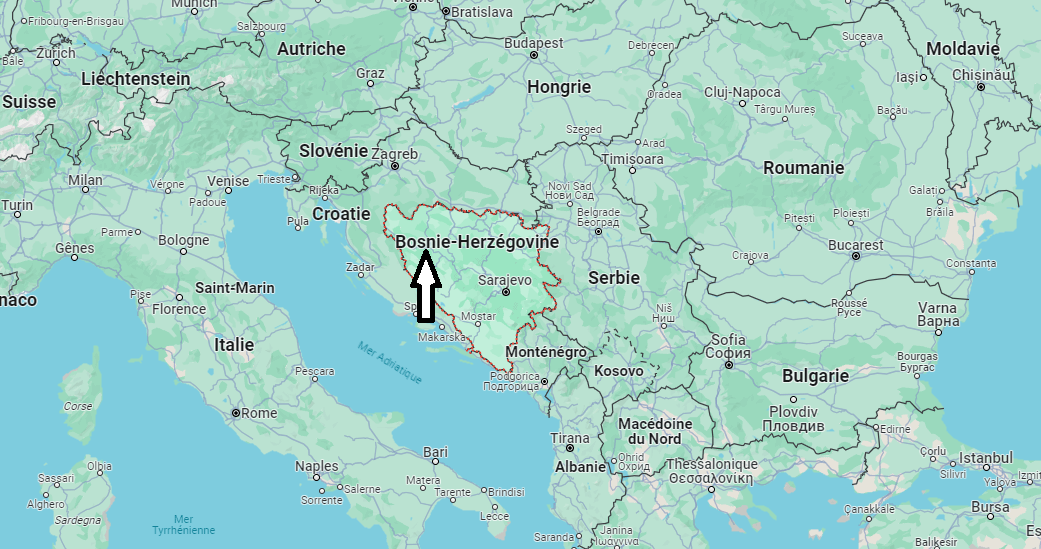 Sur quel continent se trouve la Bosnie-Herzégovine