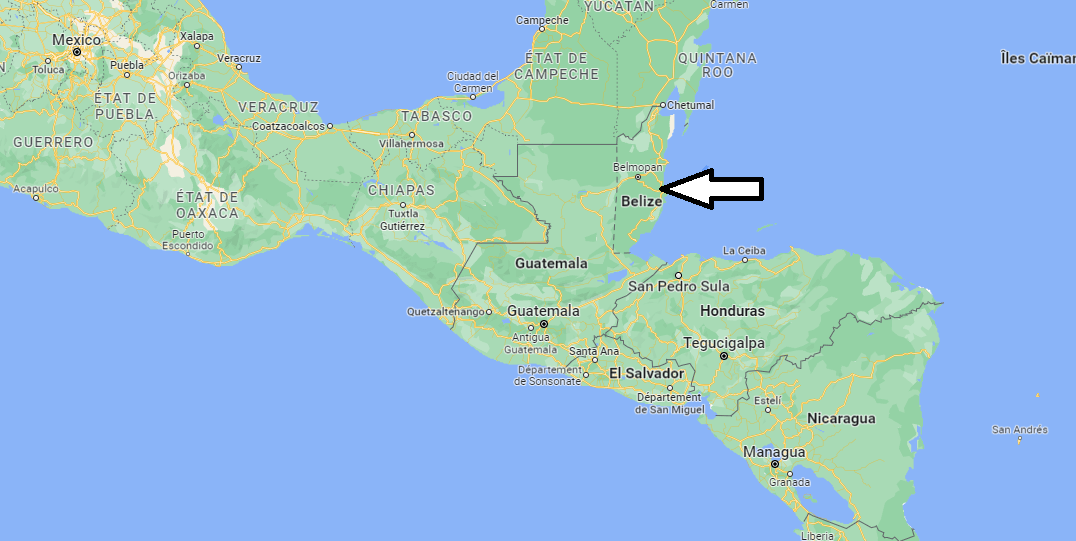 Sur quel continent se trouve le Belize