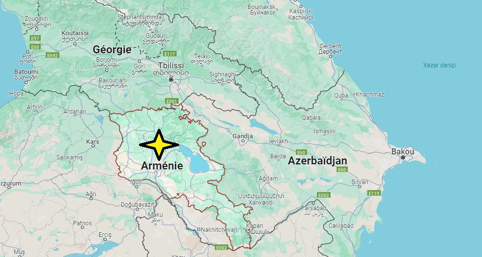Est-ce que l'Arménie est en Asie