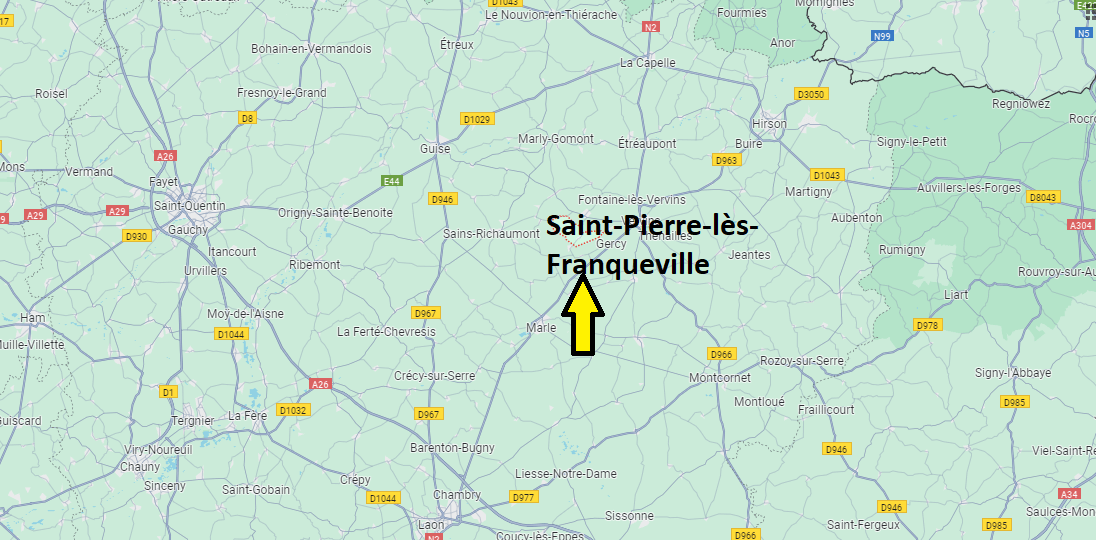 Où se trouve Saint-Pierre-lès-Franqueville
