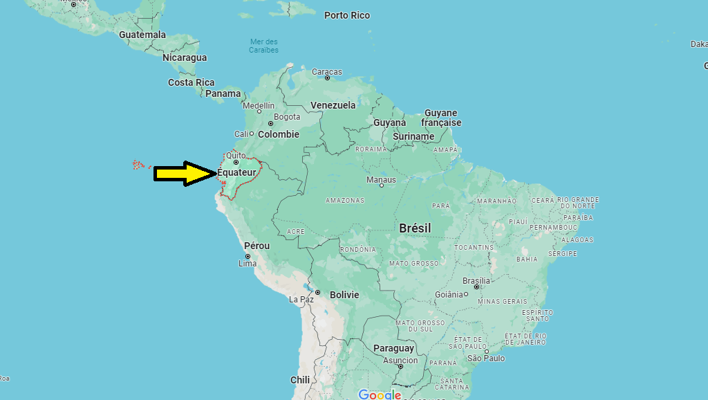 Sur quel continent se trouve Équateur?