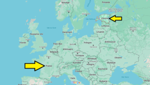 Sur quel continent se trouve l'Estonie?