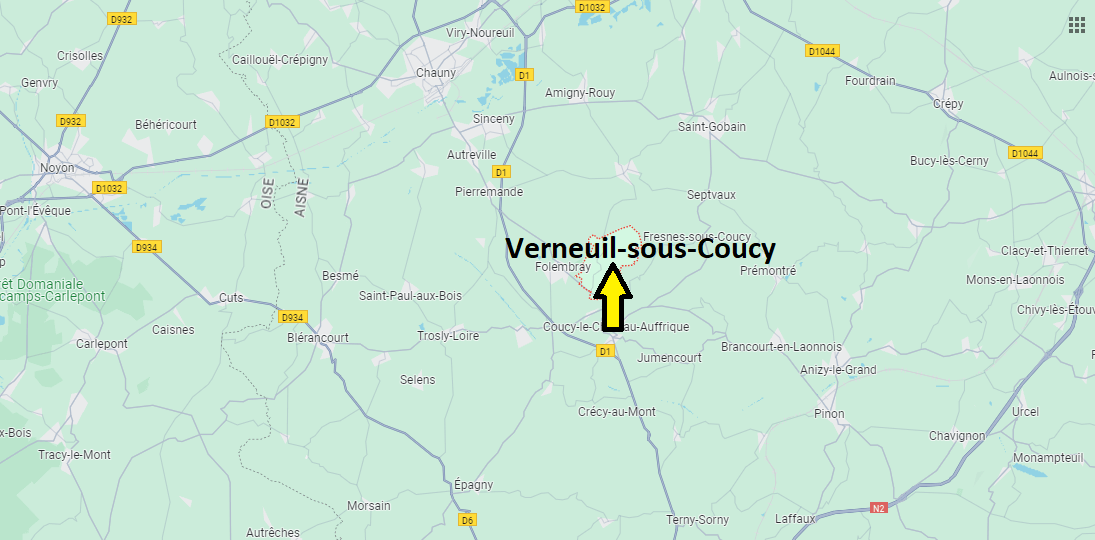Où se situe Verneuil-sous-Coucy (02380)