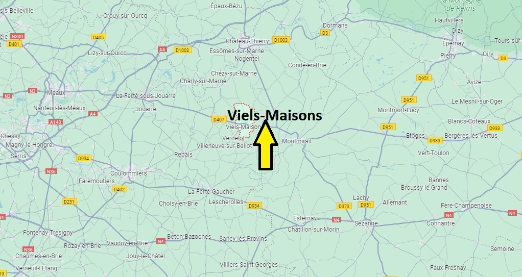 Où se situe Viels-Maisons (02540)