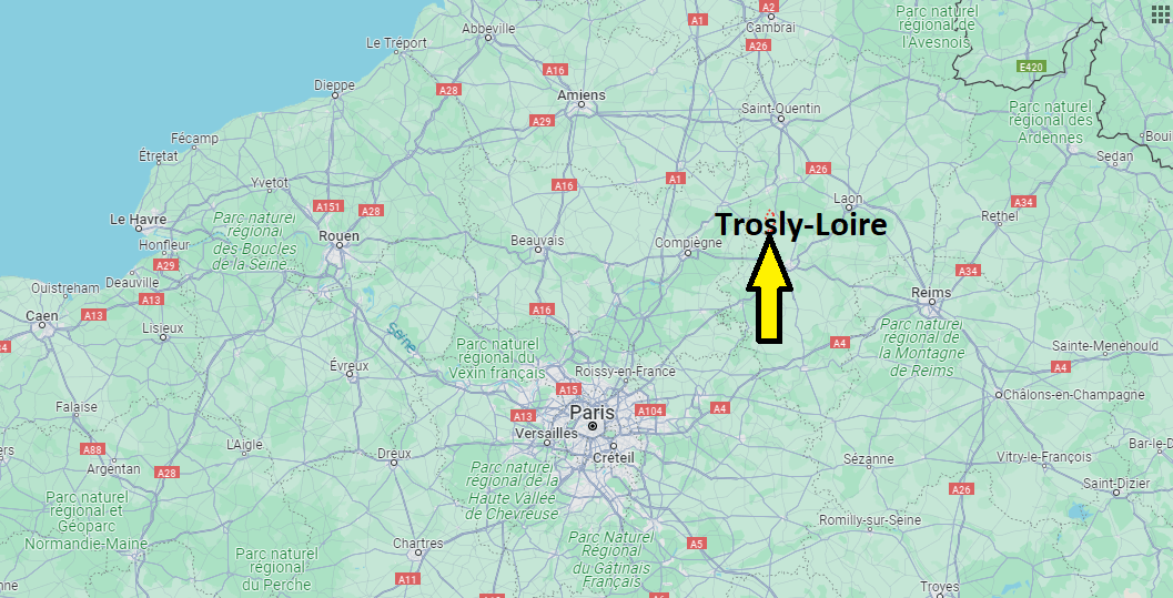 Où se trouve Trosly-Loire