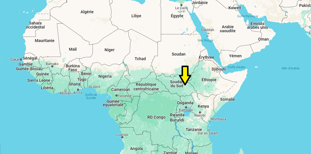 Sur quel continent se trouve le Soudan du Sud