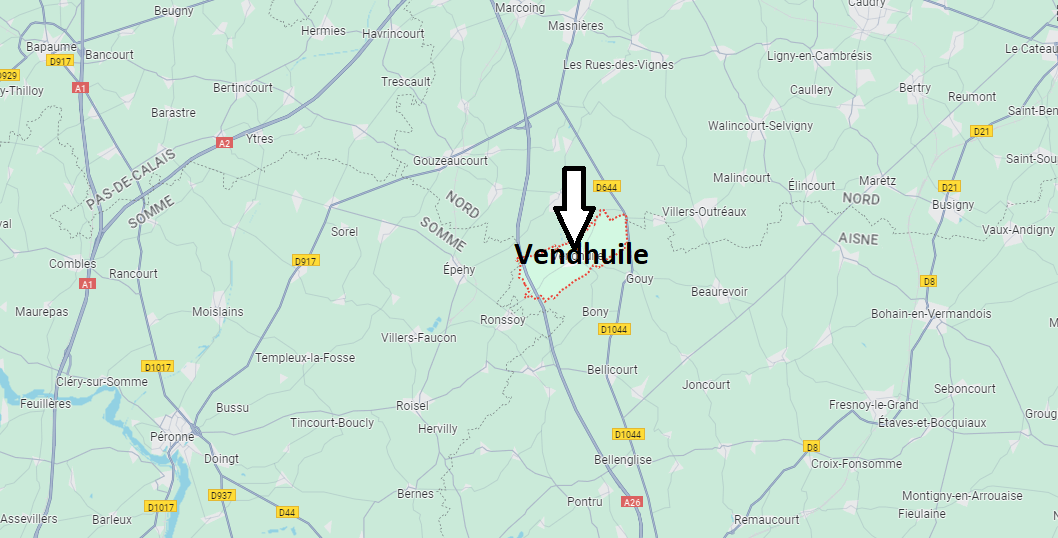 Où se situe Vendhuile (02420)