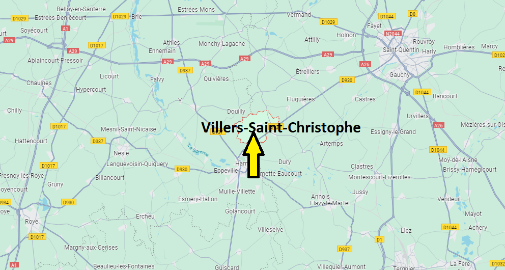 Où se situe Villers-Saint-Christophe (02590)