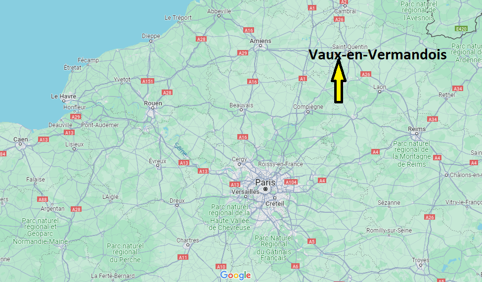 Où se trouve Vaux-en-Vermandois