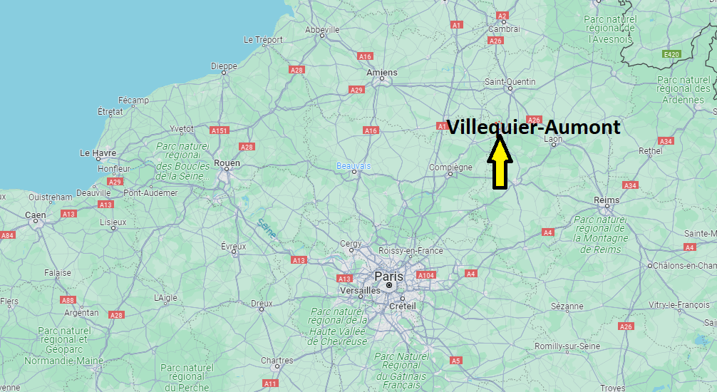 Où se trouve Villequier-Aumont