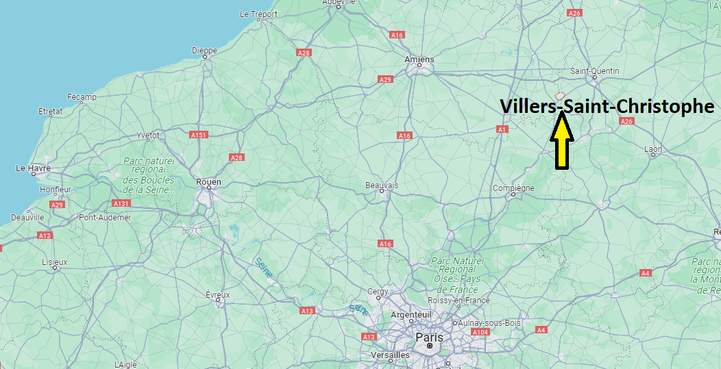 Où se trouve Villers-Saint-Christophe