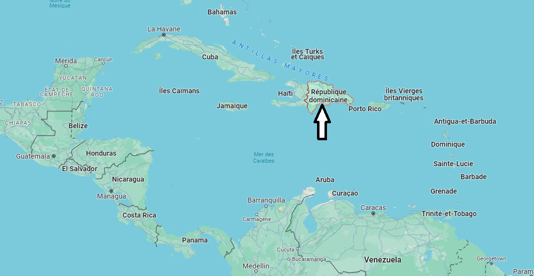 Où se trouve la République dominicaine