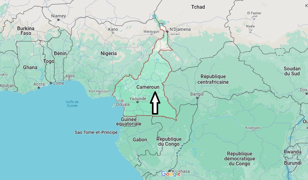 Où se trouve le Cameroun en Afrique
