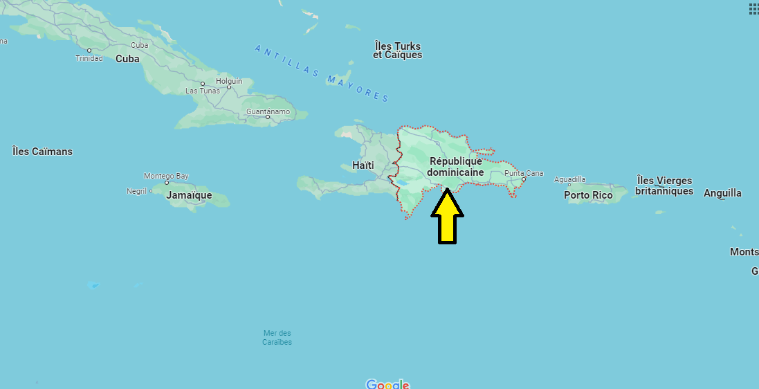 Sur quel continent se trouve la République dominicaine