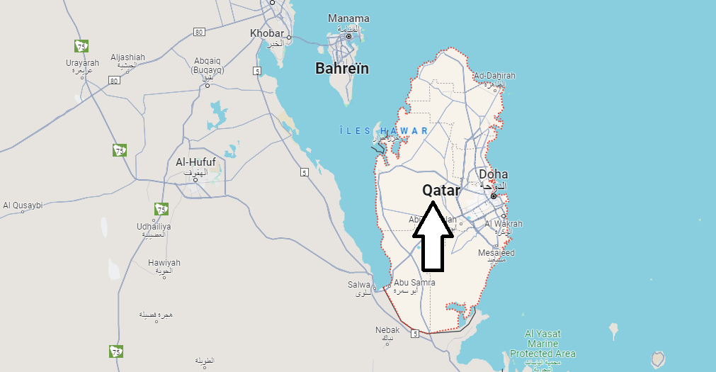 Dans quel continent se trouve le Qatar