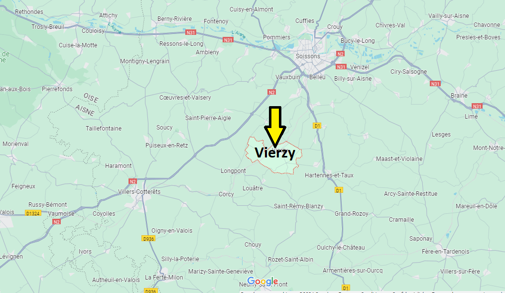 Où se situe Vierzy (02210)