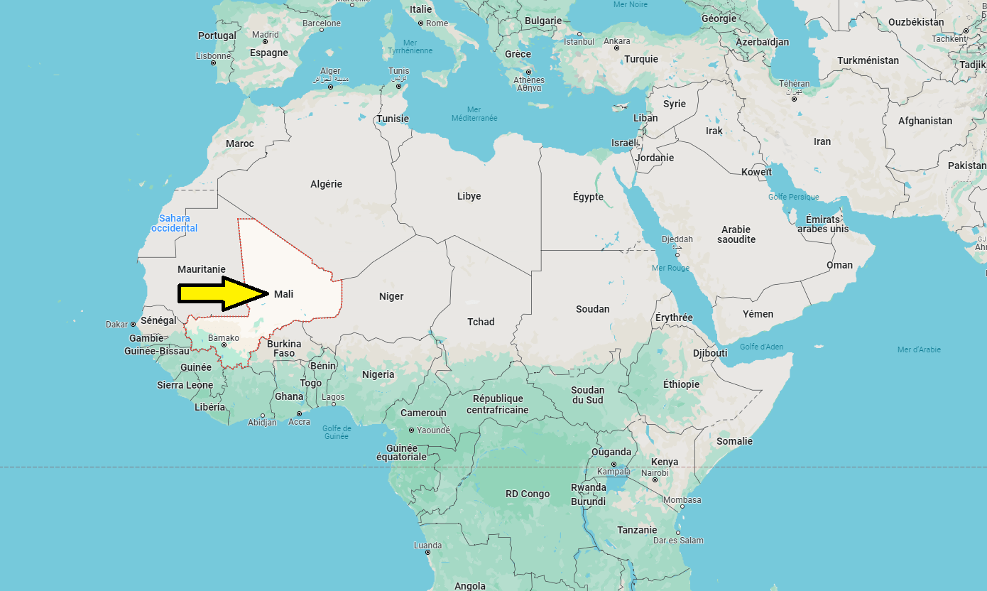 Sur quel continent se trouve le Mali