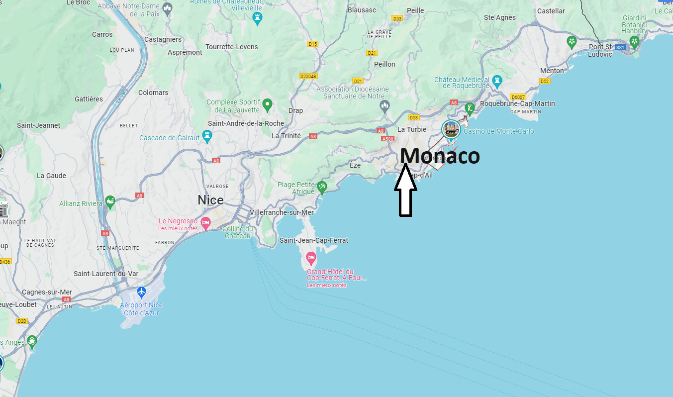 Est-ce que Monaco fait partie de la France