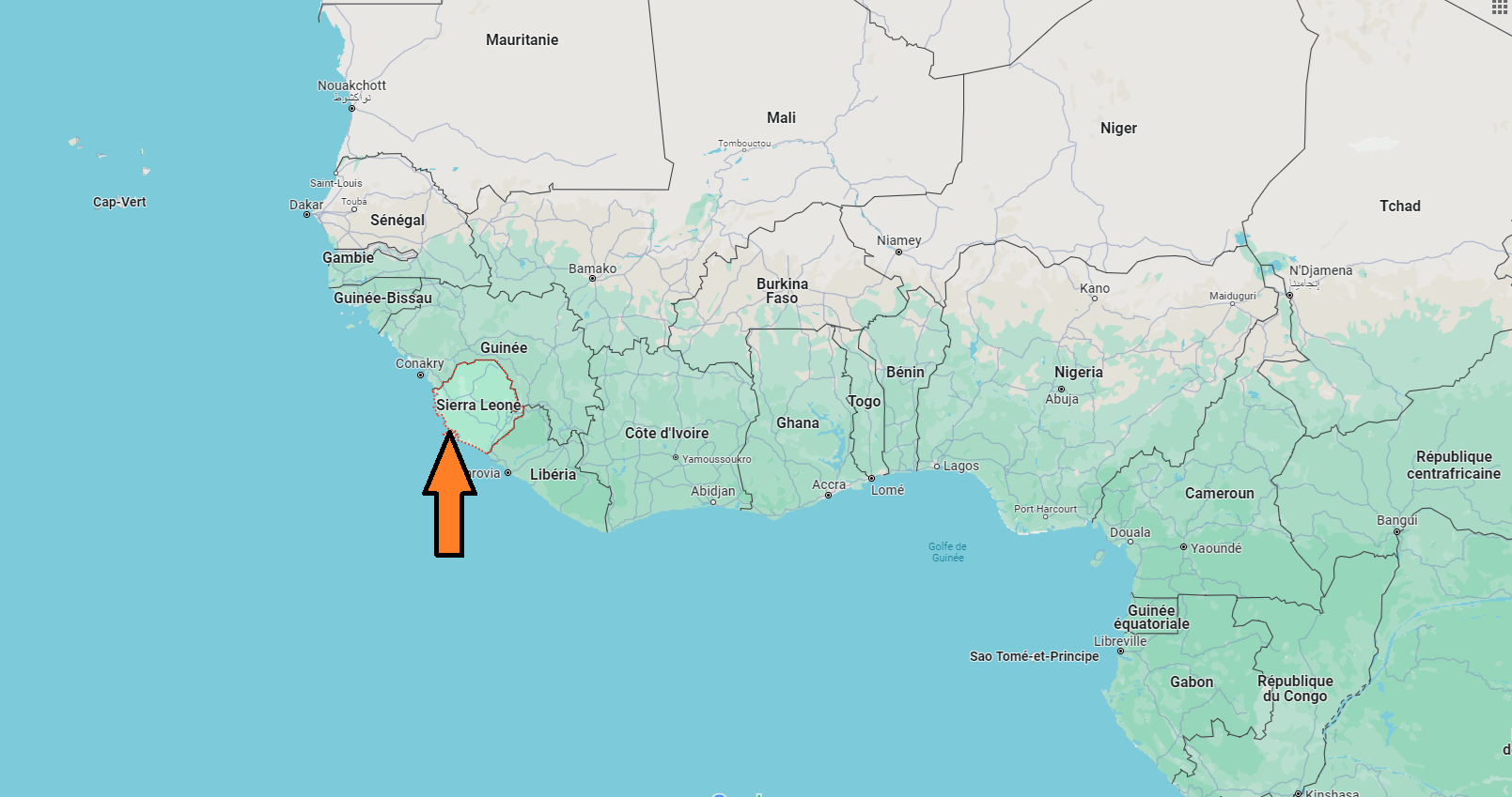 Sur quel continent se trouve la Sierra Leone