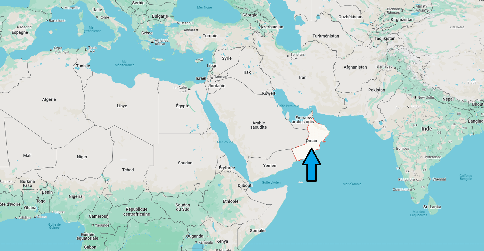 Dans quel continent se trouve Oman