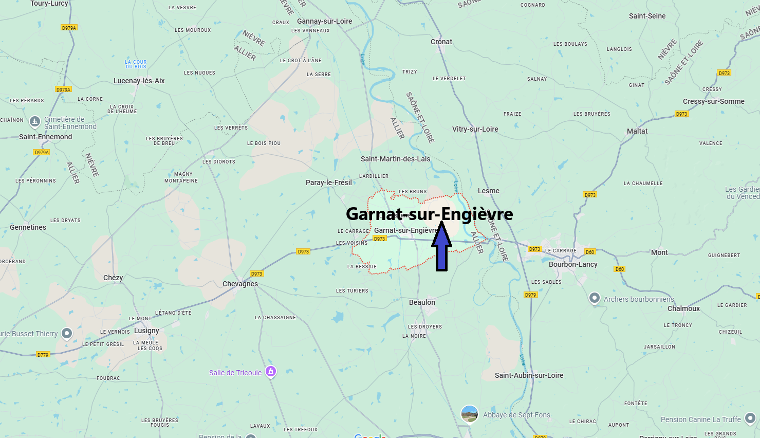 Où se situe Garnat-sur-Engièvre (03230)