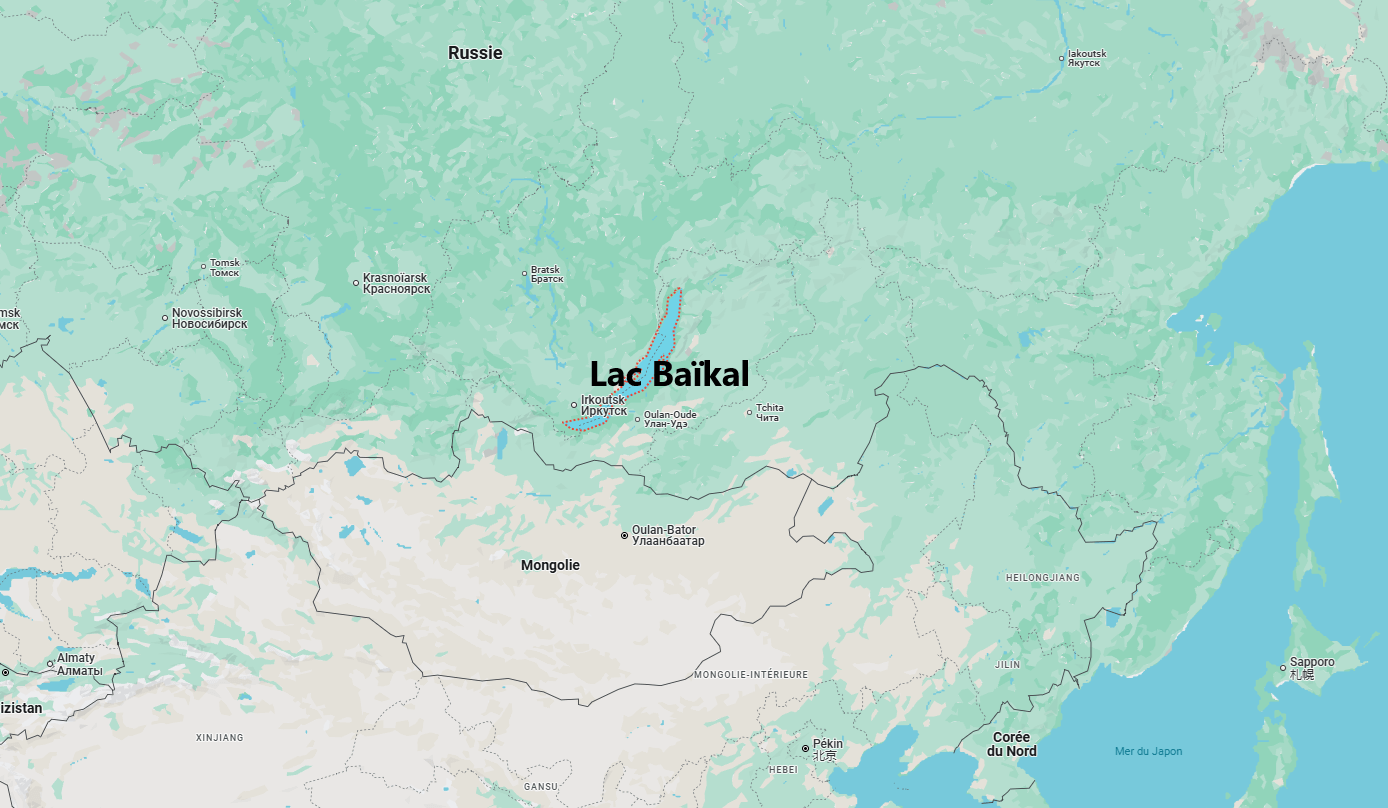 Où se situe le Lac Baïkal