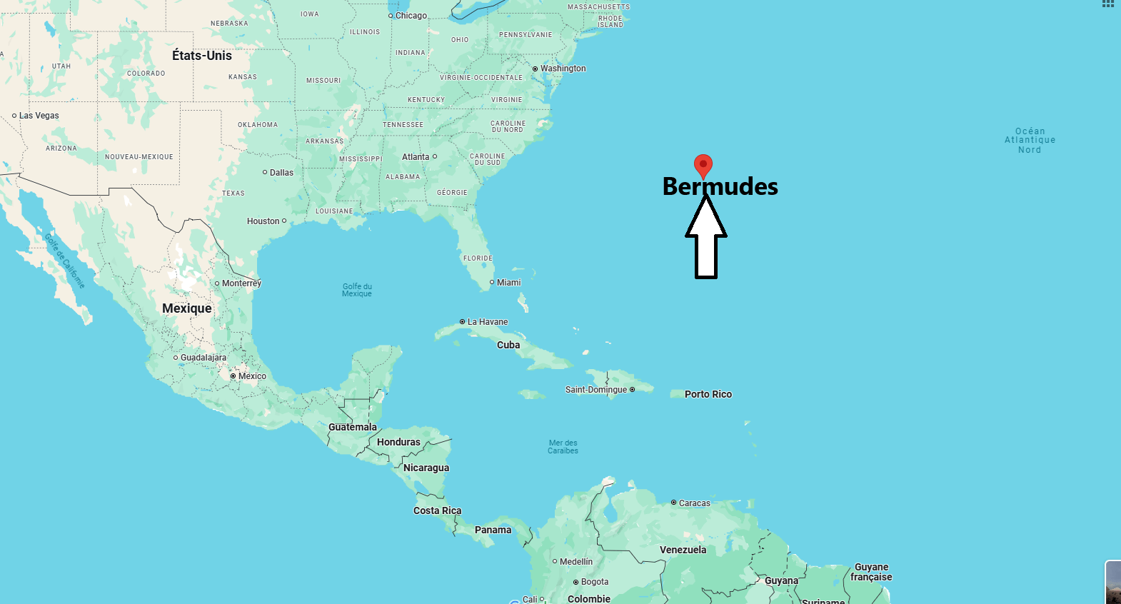 Où sont les Bermudes